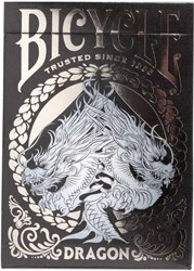 Bicycle playing cards Black Dragon - Premium Poker Cards - Dragon Collection