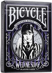 Bicycle premium playing cards Wednesday Netflix series - Poker - Collectors item