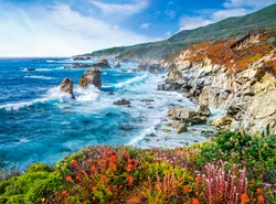 Castorland puzzle Big Sur coastline California USA - 2000 pieces landscape