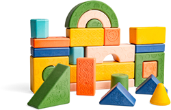 Tiger Tribe bio blocks deluxe building set - eco-friendly toy