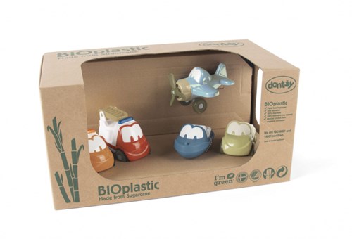 Dantoy BIOplastic toy cars set - sustainable and eco-friendly-2