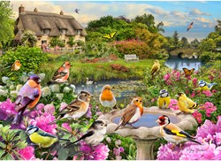 Gibsons jigsaw puzzle Birdsong by the Stream - 1000 piece puzzle