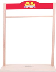 BigJigs wooden clothes rack for dolls - doll accessory
