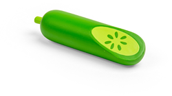 BigJigs toy cucumber wooden vegetable for play kitchen