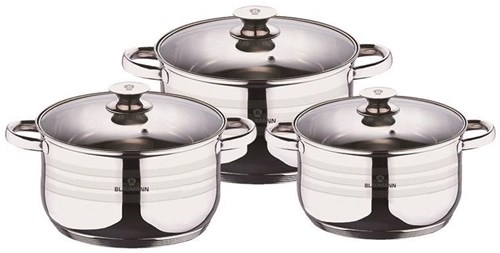 Blaumann Gourmet line Pannenset 3-delig