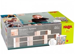 Haba building blocks Clever-Up! 1.0 wooden construction set 46 pieces educational toy