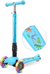 BOLDCUBE Teeny Fold 3 Wheel Scooter - Dinosaur