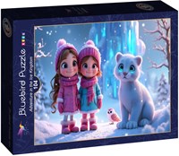 Bluebird Puzzle adventure puzzle ice kingdom 104 pieces cardboard-2