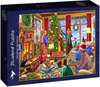 Bluebird Puzzle Christmas jigsaw Christmas Decorating - 2000 pieces-2