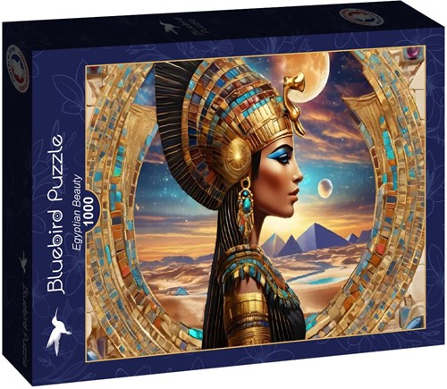 Bluebird Puzzle jigsaw Egyptian Beauty - 1000 pieces puzzle game-2
