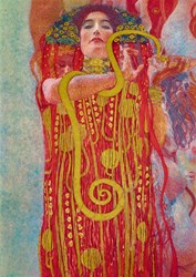 Bluebird Puzzle art jigsaw Gustave Klimt Hygieia 1000 pieces gift