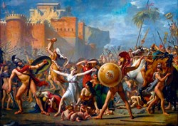 Bluebird Puzzle art jigsaw Jacques-Louis David The Intervention of the Sabine Women 1000 pieces