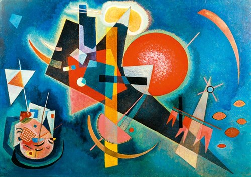 Bluebird Puzzle jigsaw puzzle Kandinsky - In Blue 1925 - 1000 pieces