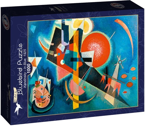Bluebird Puzzle jigsaw puzzle Kandinsky - In Blue 1925 - 1000 pieces-2