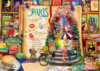Bluebird Puzzle jigsaw puzzle Life is an Open Book Paris - 4000 pieces