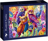 Bluebird Puzzle jigsaw Owl Autonomy - 1000 pieces owl fun-2
