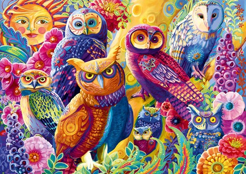 Bluebird Puzzle jigsaw Owl Autonomy - 2000 pieces animal