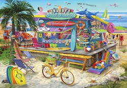 Bluebird Puzzle jigsaw Shaggy's Surf Shack - 1000 pieces beach