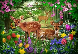 Bluebird Puzzle jigsaw Spirit of Spring - 1000 pieces colorful
