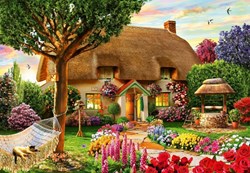 Bluebird Puzzle jigsaw Thatched Cottage - 1000 pieces adults