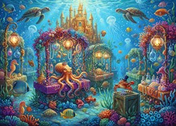Bluebird Puzzle animal kingdom jigsaw 500 pieces ocean