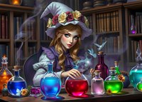 Bluebird Puzzle jigsaw puzzle The Potions Fairy - 300 pieces