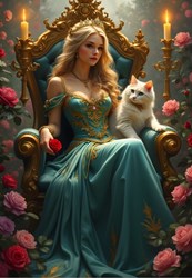 Bluebird Puzzle jigsaw puzzle The Queen of Roses 1000 pieces fantasy