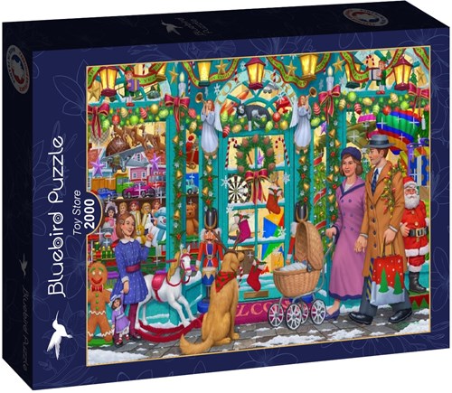 Bluebird Puzzle toy store jigsaw puzzle 2000 pieces cardboard-2