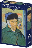 Bluebird Puzzle art puzzle Vincent Van Gogh self-portrait 500 pieces-2
