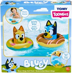 Tomy bath toy Bluey floating figures 2-pack multicolor