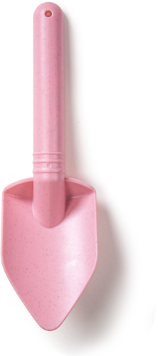 BigJigs eco toy spade blush pink - sustainable beach toy
