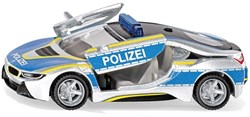 Siku BMW i8 police car - toy car 1:50 with opening doors