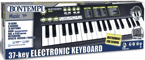 Bontempi electronic keyboard 37 keys music toy USB