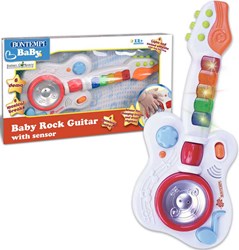 Bontempi electronic guitar toy white for kids - musical fun