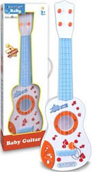Bontempi toy guitar white - baby guitar with 4 strings