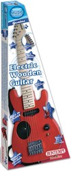 Bontempi electric guitar wood red - toy guitar for kids
