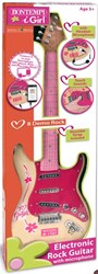 BONTEMPI ELECTRONIC GUITAR WITH SHOULDER STRAP AND MICROPHON