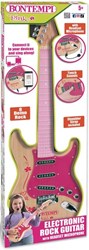 Bontempi electronic guitar - toy guitar with microphone and shoulder strap