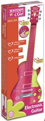 Bontempi electronic rock guitar toy pink for children