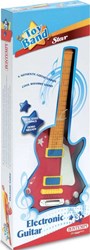Bontempi electric guitar toy red for kids rockstar music play
