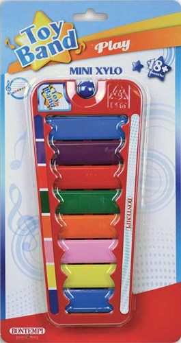 Bontempi xylophone toy 8 notes colorful musical instrument for kids