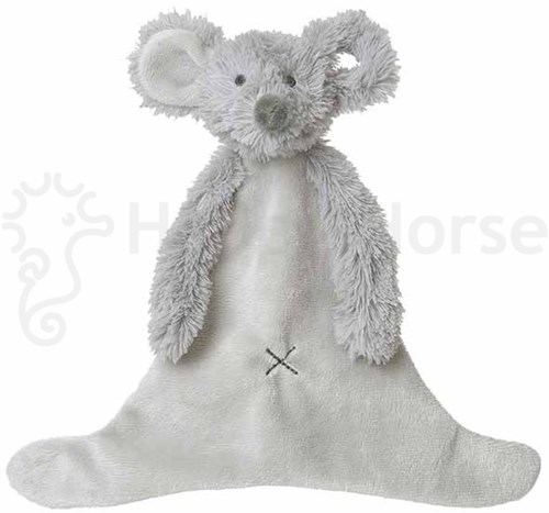 Happy Horse comforter mouse Mindy - grey - 23 cm baby gift