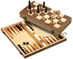 Philos Chess/Backgammon Cassette Field 40 mm, King height 76 mm