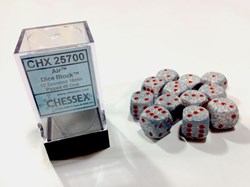 Chessex dice Air speckled D6 16mm set 12 pieces gaming