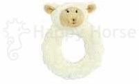 Happy Horse Lammy rattle - plush baby toy - 13 cm