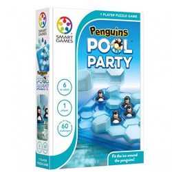 Smart Games puzzle game Penguins Pool Party - 60 challenges - educational toy