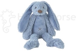 Happy Horse cuddly toy Bunny Richie dark blue small - 28 cm plush