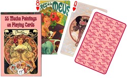 Piatnik Mucha Playing Cards - Single Deck