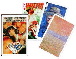 Piatnik Impressionist Masterpieces Playing Cards - Single Deck