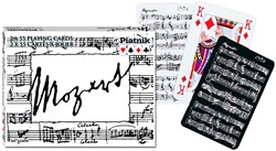 Piatnik Mozart Playing Cards - Double Deck